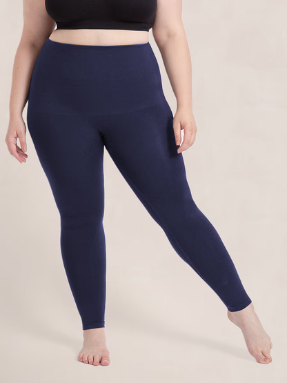 Essentials Seamless Comfort Mid-Waist Shaping Leggings