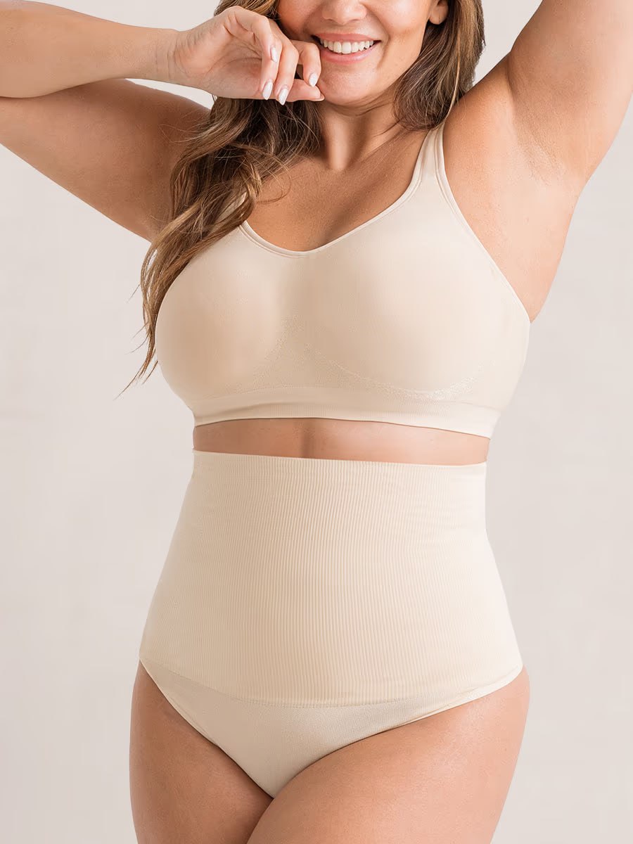 Shaperwear Essentials All Day Every Day High-Waisted Shaper Thong